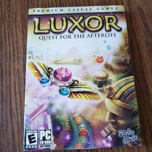 Video Game PC Luxor Quest for the Afterlife NEW SEALED